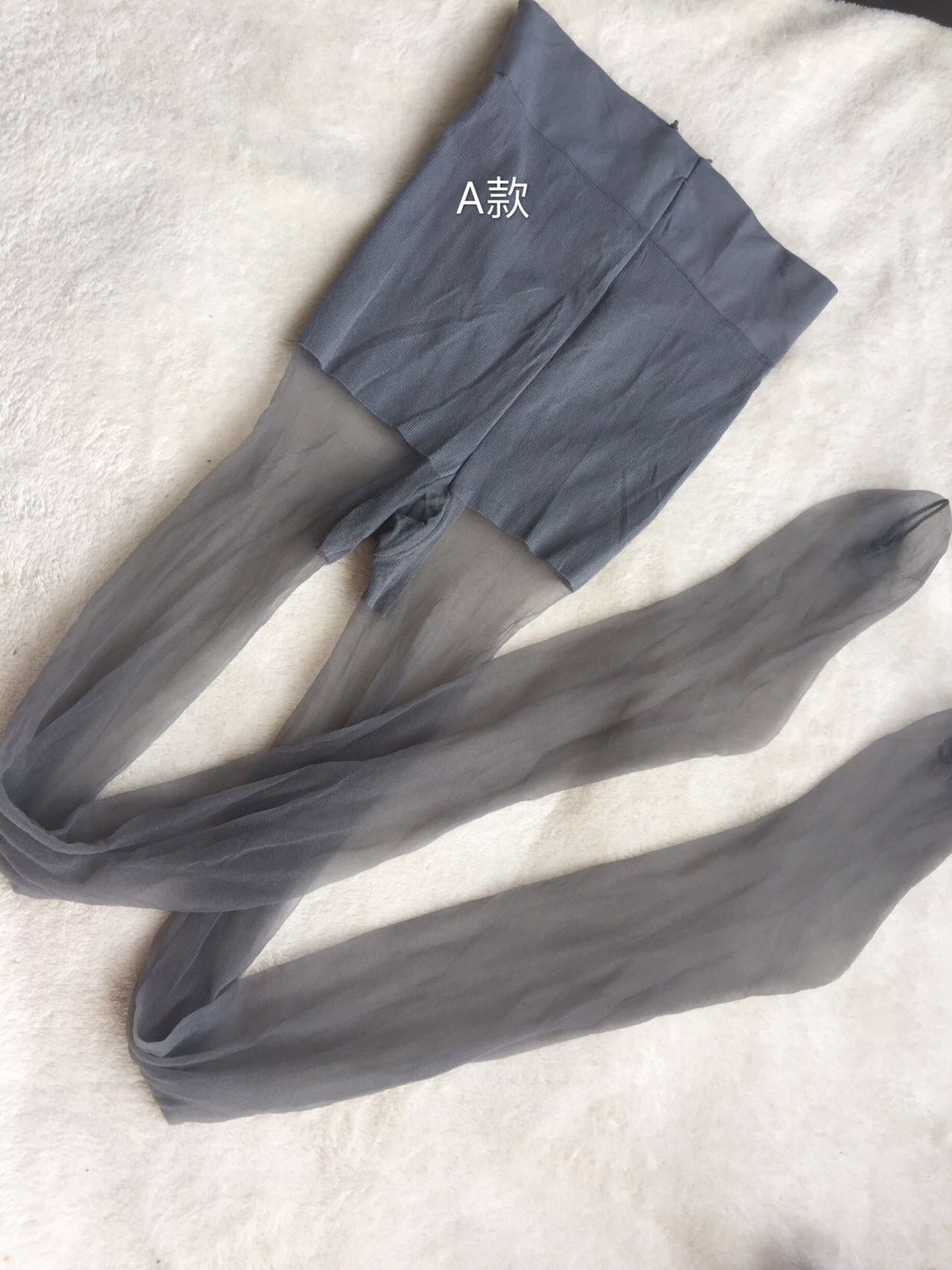 带脚型轻奢蚕丝0d超薄素肌丝袜