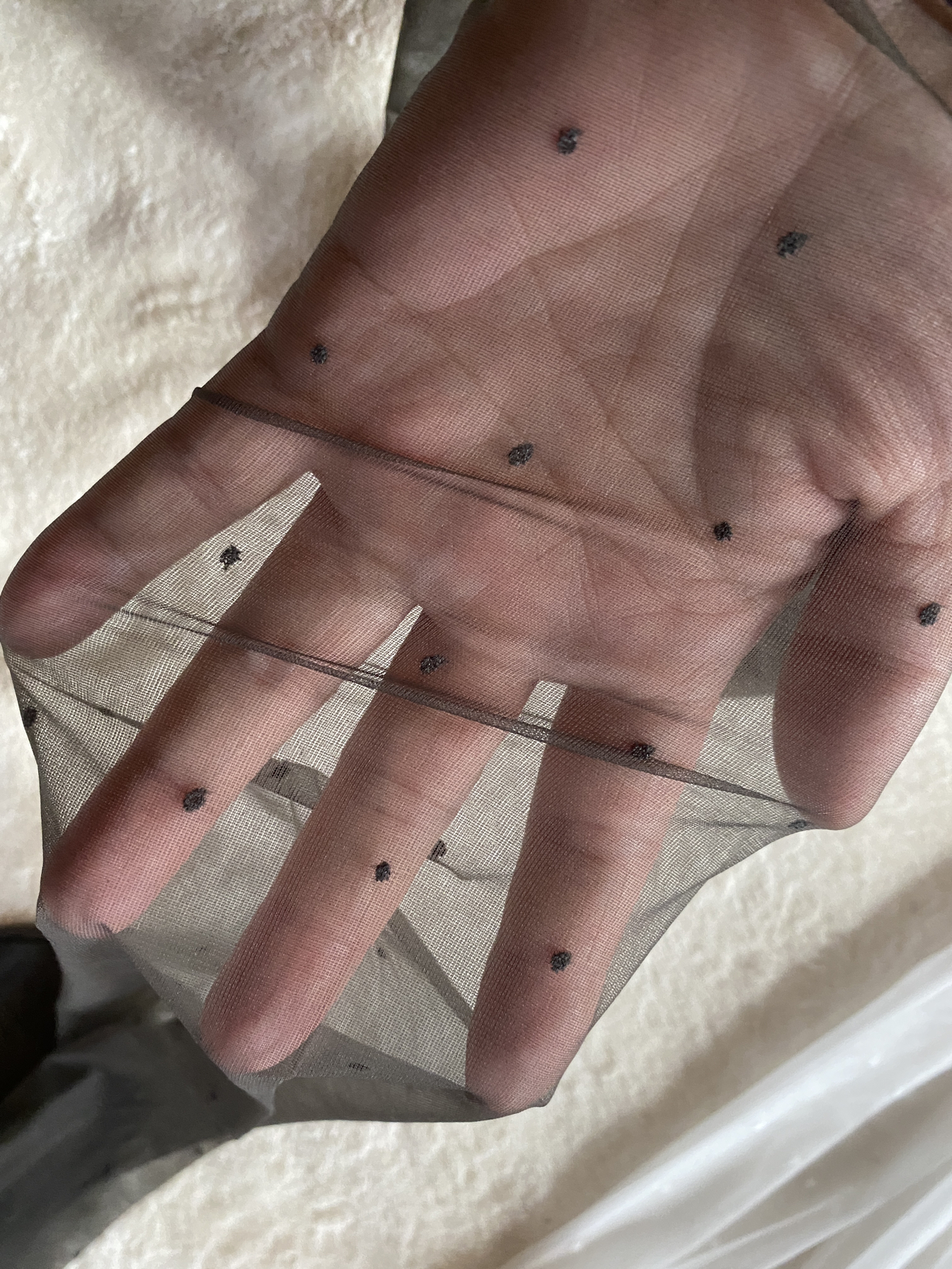 0D高透莱卡波点爱心蝴蝶黑丝袜女春夏薄款防勾丝T裆任意剪连裤袜