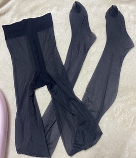 加长版 袜黑色丝袜带脚型 超薄哑光袜子任意剪T裆防勾丝透明连裤