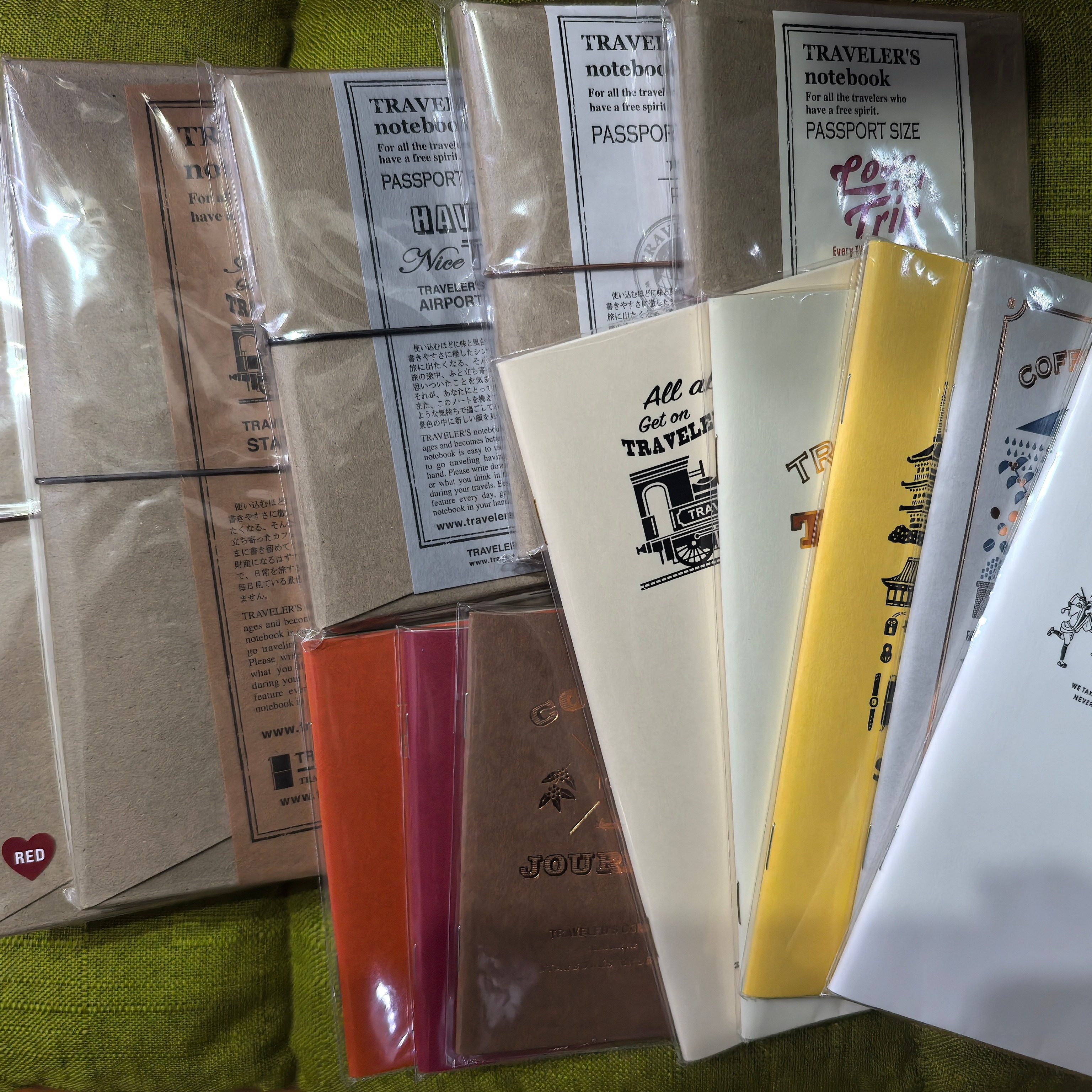 日本TN联名限定旅行者手账本及替芯,文具电教/文化用品/商务用品,手帐/日程本/计划本,淘宝优惠券,粉丝福利购,淘宝优惠卷