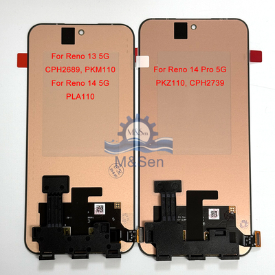 适用Oppo Reno 13Pro/14 Pro/Reno 13F/14F 原装带框屏幕总成