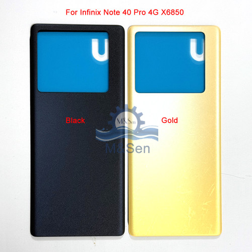 适用传音Note 40 Pro 4G X6850/ 5G X6853/ Plus X6851B原装后盖