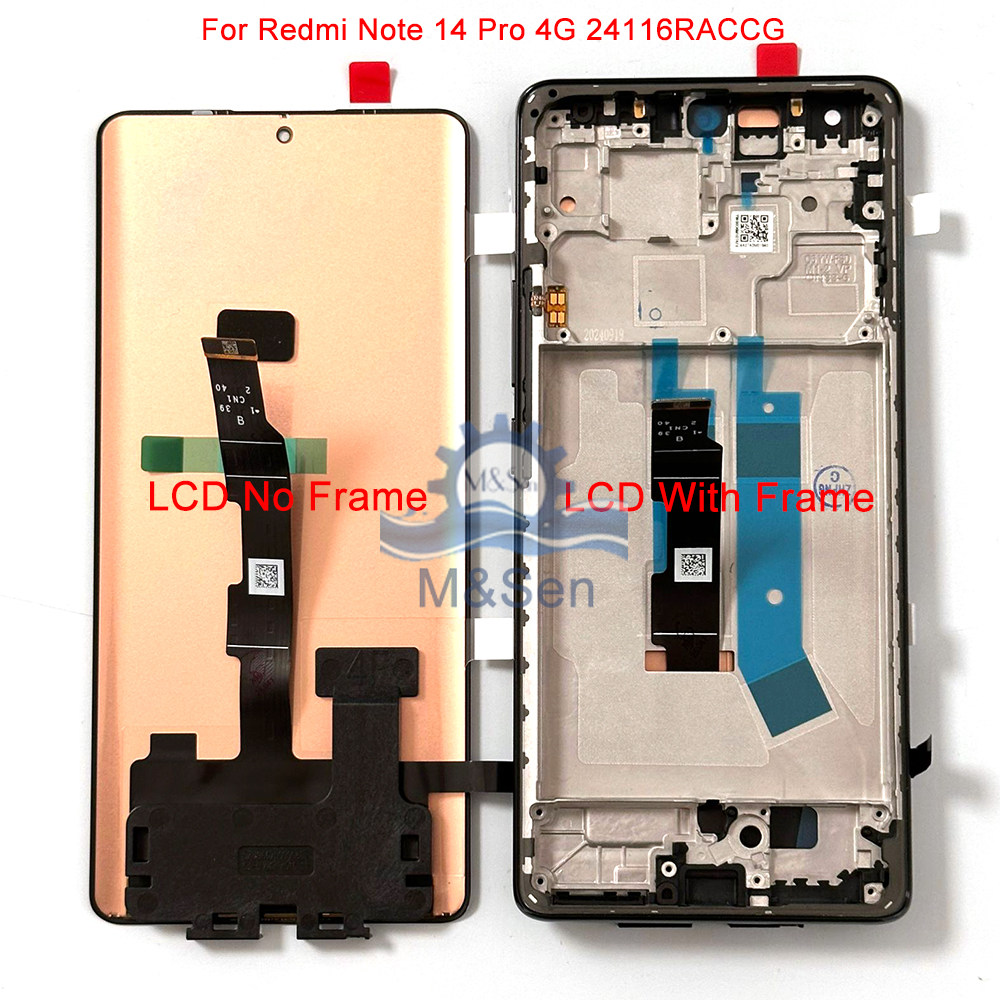 原装适用小米红米 Redmi Note 14 4G/Note14 Pro Plus 5G屏幕带框