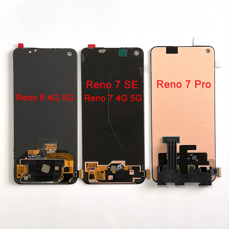 适用于OPPO Find X5 Lite青春屏幕Reno7 4G 5G/7 se原装总成带框
