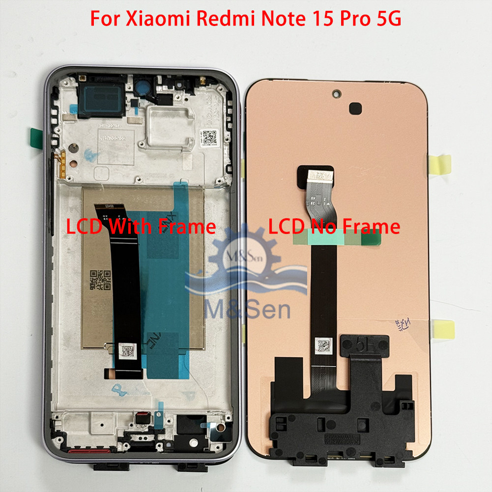 适用小米Redmi Note 15 5G /Note 15 Pro+ 5G原装屏幕总成带框图片