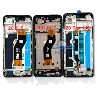 适用传音Infinix Spark 20 KJ5 20C BG7 20 Pro KJ6屏幕总成带框