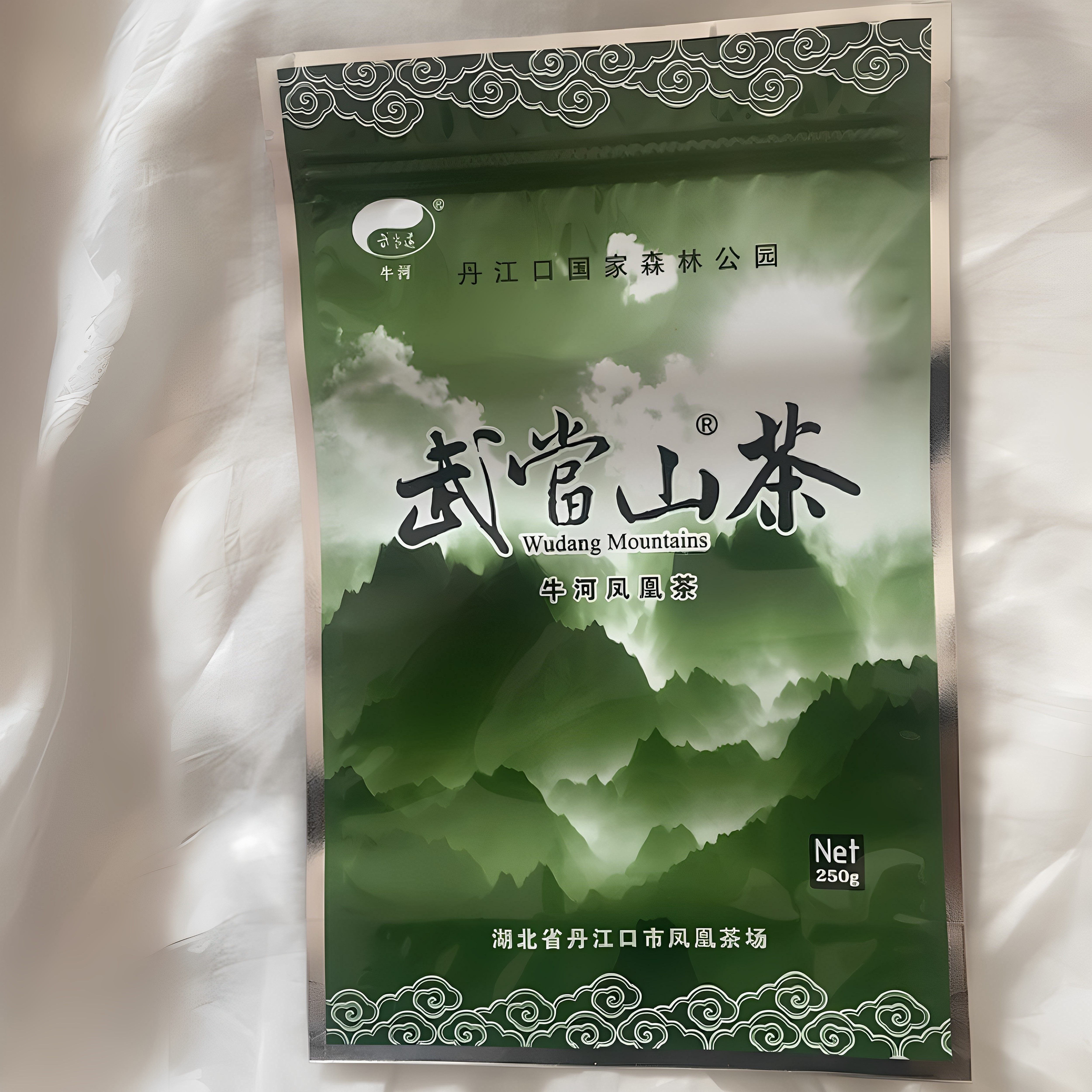 2025武当山茶牛河凤凰明前云雾新茶浓香耐泡250克萌芽炒青散茶装
