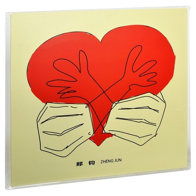 正版现货 郑钧新专辑 两只口罩LP 黑白红三色随机 12寸LP黑胶唱片