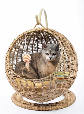小型四季通用猫树宠物窝屋镂空