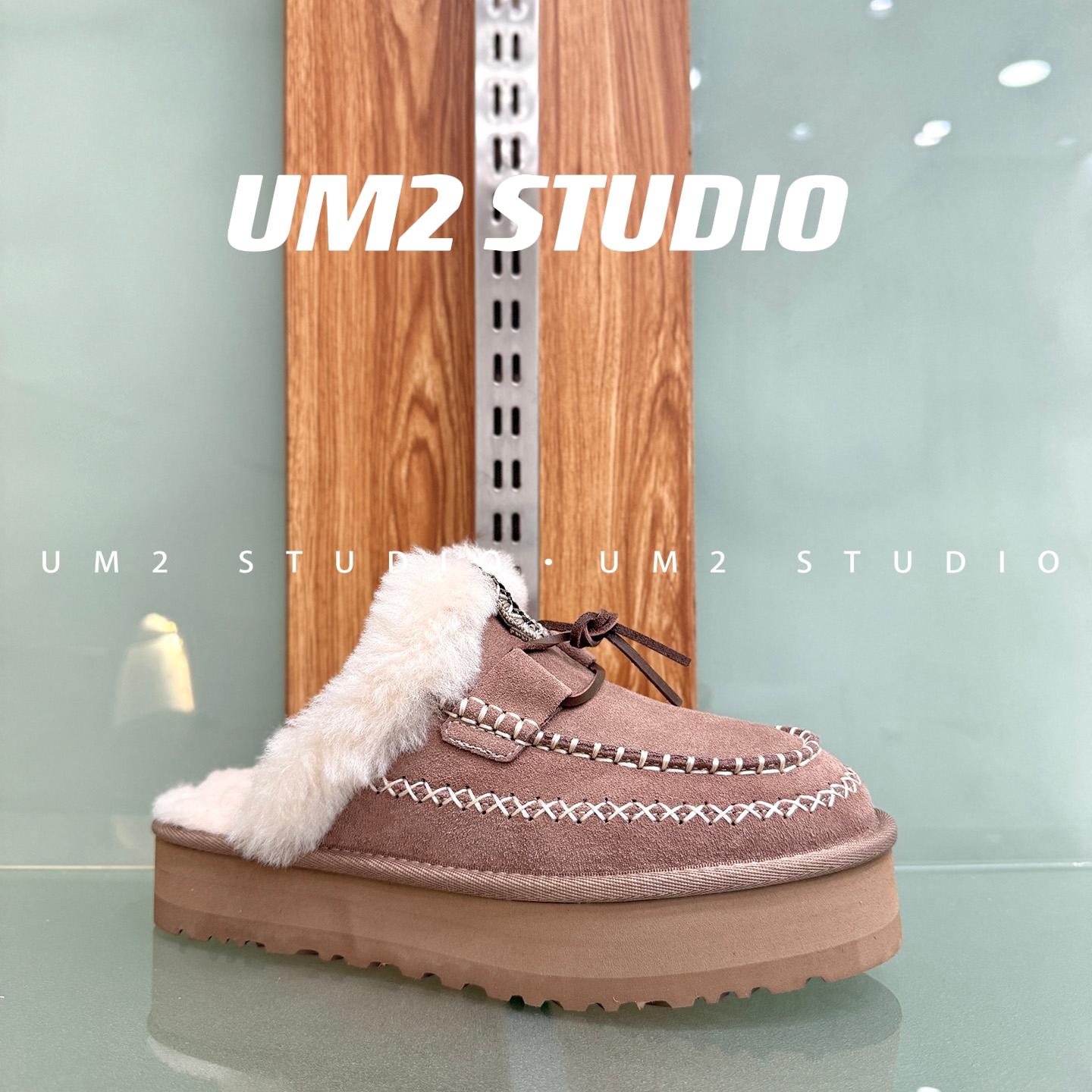 秋冬新款女士厚底毛绒雪地靴