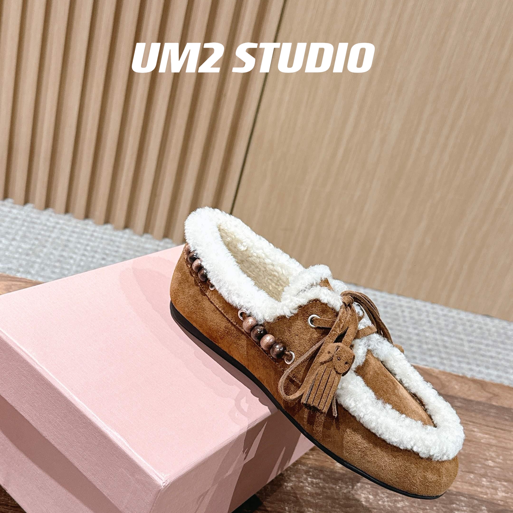 25s老钱风羊毛内里乐福鞋