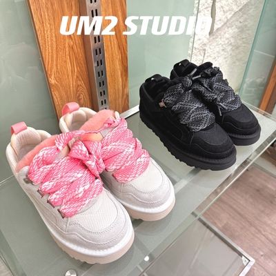 25冬梅尔平底情侣保暖雪地靴