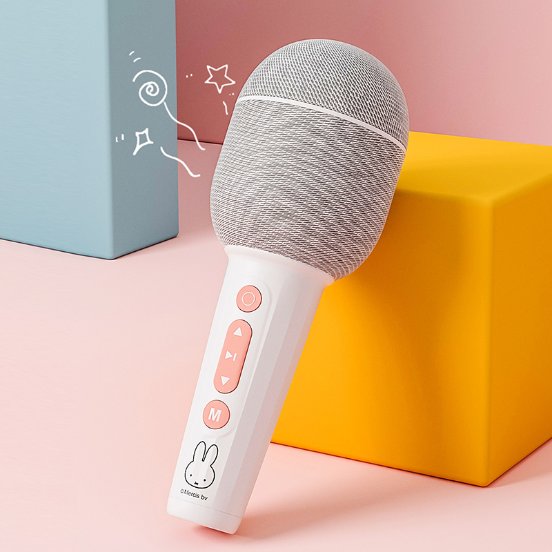 miffy儿童话筒音箱家用无线蓝牙