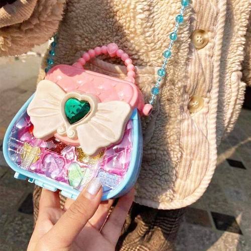 儿童化妆品公主手提斜跨梳妆包