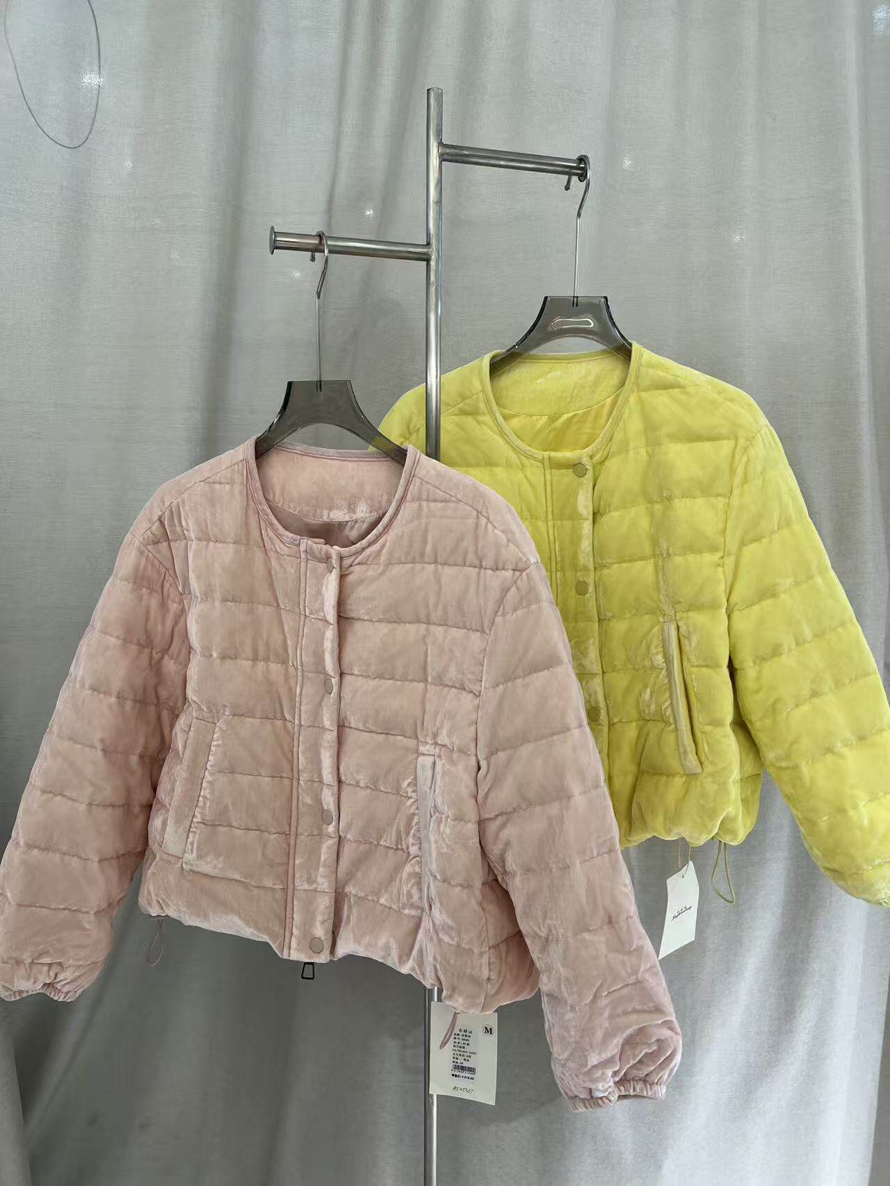 NOHASHTAG NOHASHTAG 2025新款时尚百搭圆领宽松纯色羽绒服