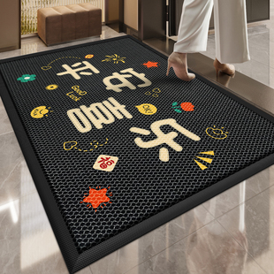 弹力丝入户门地垫门口进门蹭土专用垫子免洗家用脚垫室外防滑门垫