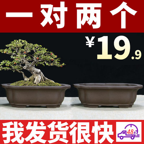 莲花盆简约紫砂特大号陶瓷花盆