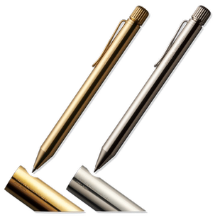 日本Sakura樱花Craft_lab 001S限定含底座金色银色金属中性笔套装