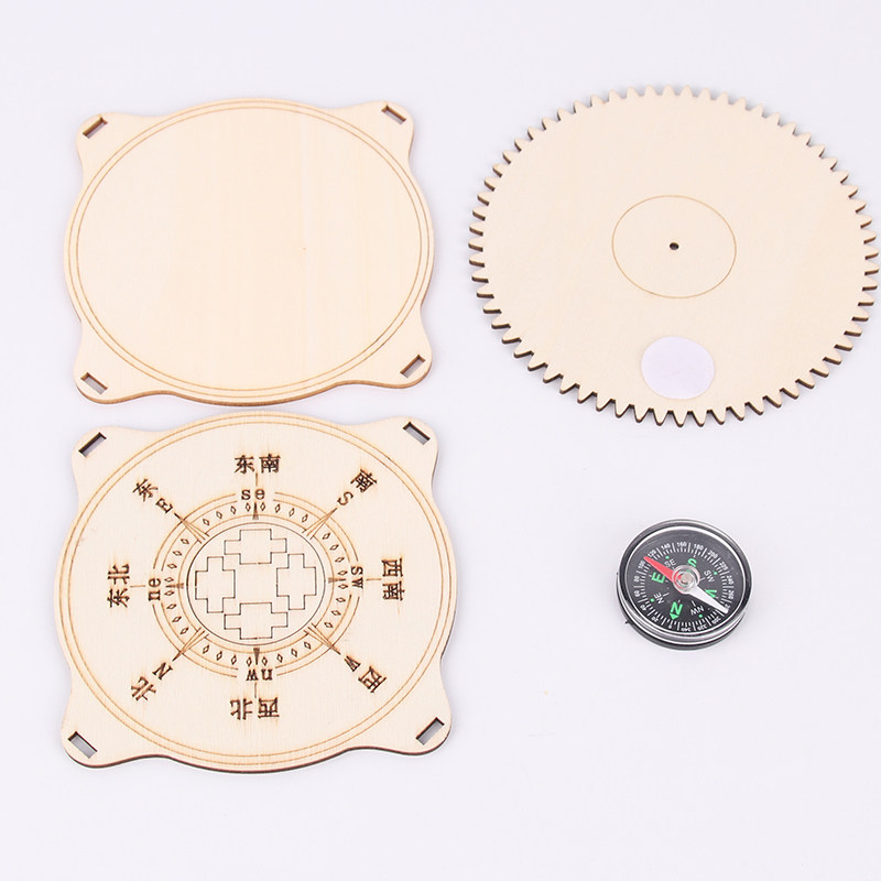 초등학생 과학 기술 소규모 생산 과학 실험 교육 보조 수공예 DIY 재료 패키지 어린이 수제 나침반