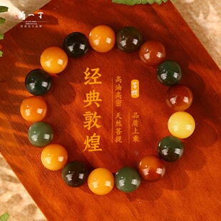 天然敦煌菩提根子手串正品学生绕指柔盘玩佛珠念珠菩提子情侣手串