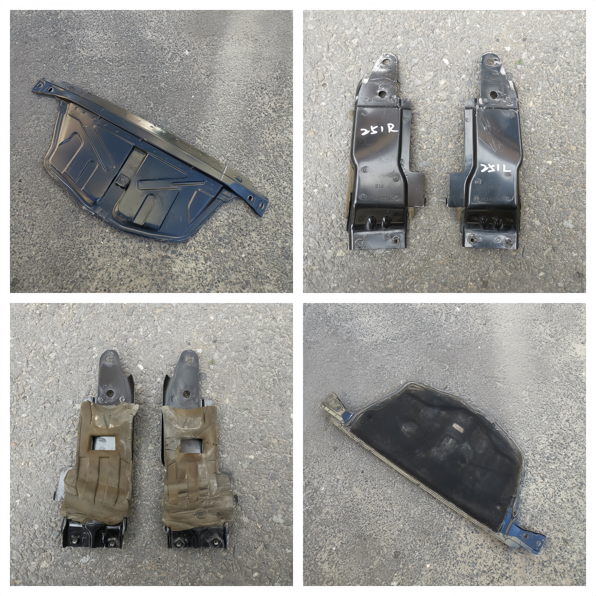 适用奔驰W251 R320 R350 R400 R500 机舱线速盖板 发动机舱上隔板