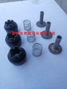 适用奔驰W166W164W251打气泵R350支架ML350弹簧GL450胶墩GLE胶垫