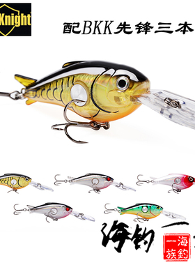 Seaknight 路亚饵 CRANK 小胖子深潜 路亚饵 鲈鱼翘嘴鳜鱼 假饵