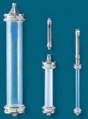 中压玻璃层析柱，15*310mm，耐压40bar 1588元  中压玻璃色谱柱