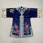 云饰图腾原创新中式 重工刺绣加厚对开外套保暖对开棉服 国风女装