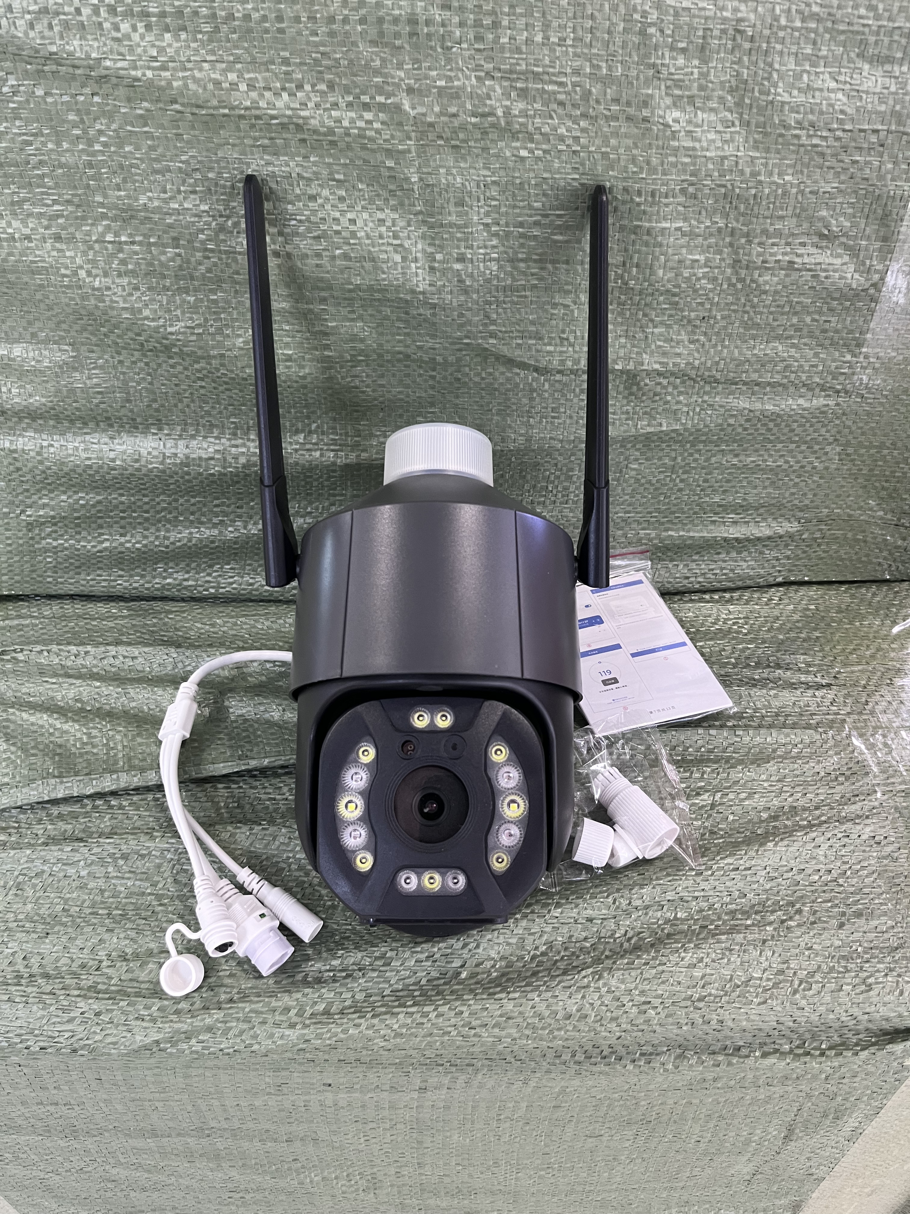 睿博士无线监控摄像头4G免充值手机远程云台全彩防雨睿博士监控器图片
