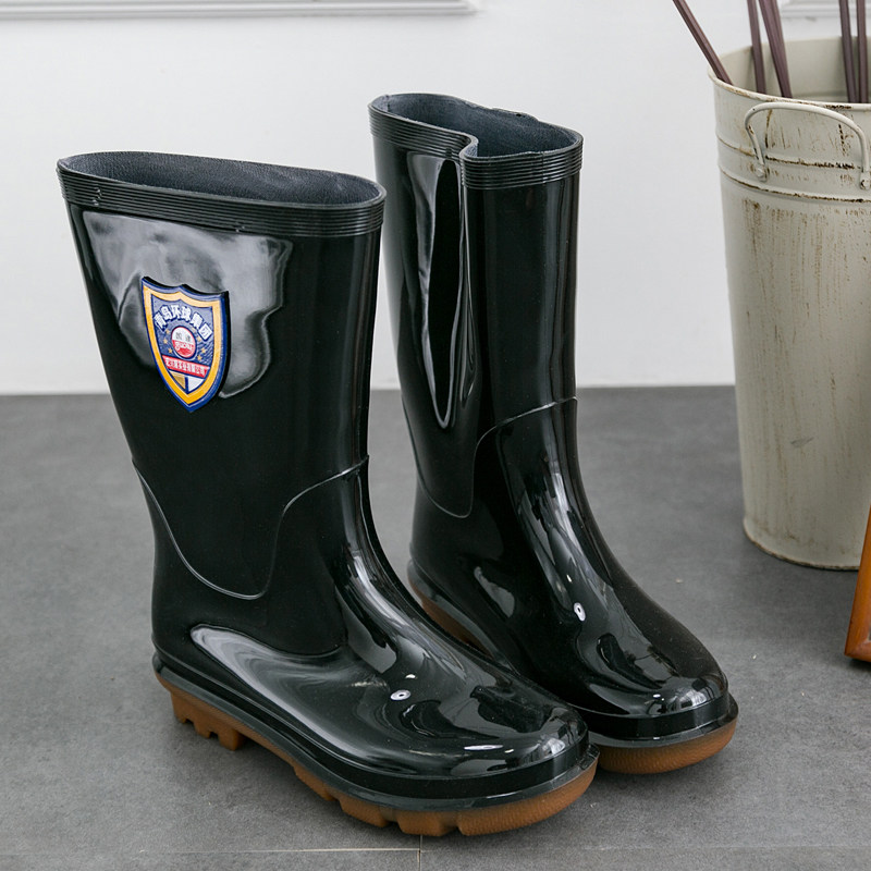 Chaussures - bottes caoutchouc homme pour printemps - Ref 971796 Image 1