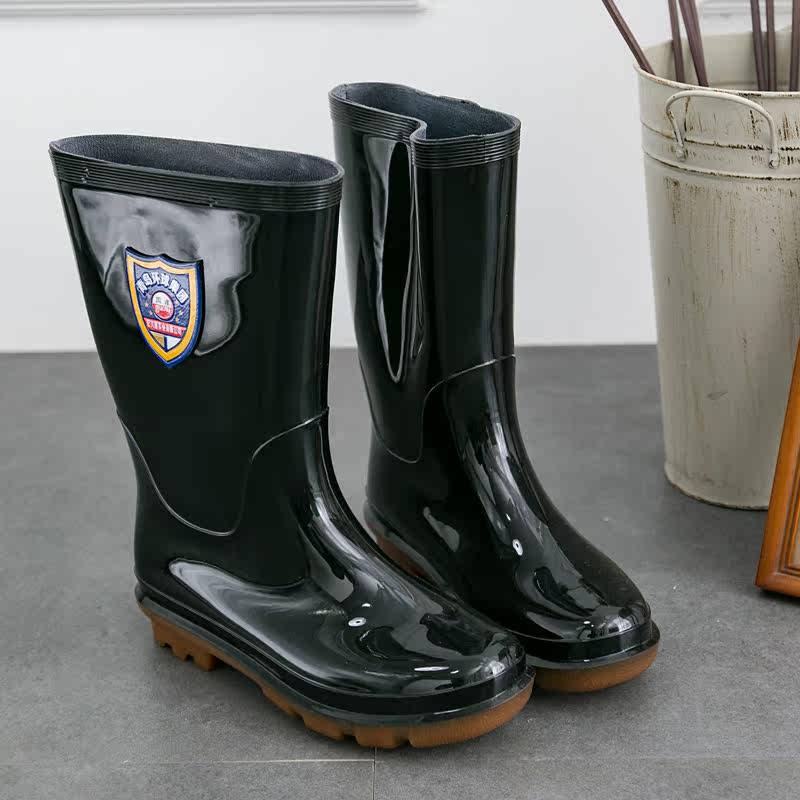 Chaussures - bottes caoutchouc homme pour printemps - Ref 971793 Image 1