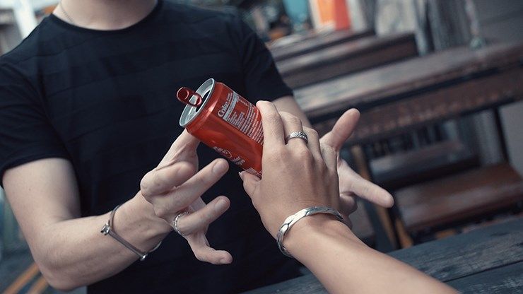 易拉罐 pulled extreme【拉环瞬间弹出还原】 近景街头魔术道具