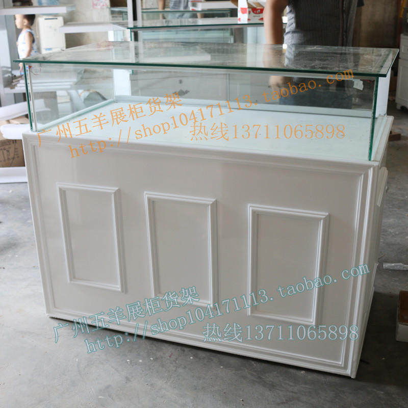 定制饰品柜眼镜店博物馆玻璃柜台玉器珠宝首饰钟表中岛展示柜矮柜
