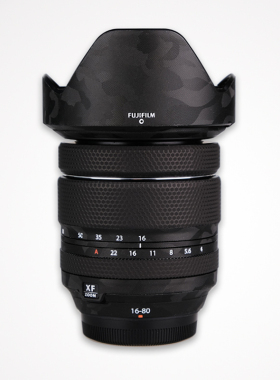 美本堂适用于富士XF16-80 F4贴纸镜头保护膜贴膜机身膜xf1680全包膜全身膜全膜贴皮改色膜皮肤3M