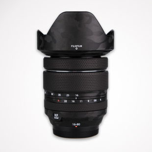 美本堂适用于富士XF16-80 F4贴纸镜头保护膜贴膜机身膜xf1680全包膜全身膜全膜贴皮改色膜皮肤3M