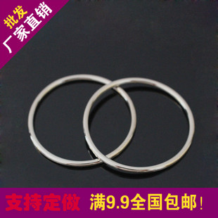 高档圆形金属腰带扣日子扣 风衣外套装饰扣 女丝巾圆圈扣厂家直销