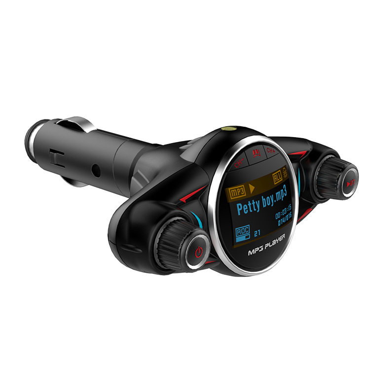 bt08车载mp3蓝牙播放器多功能车充车载蓝牙免提fm发射器汽车mp3