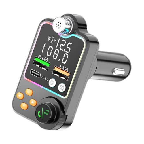 车载蓝牙MP3FM发射器快充双