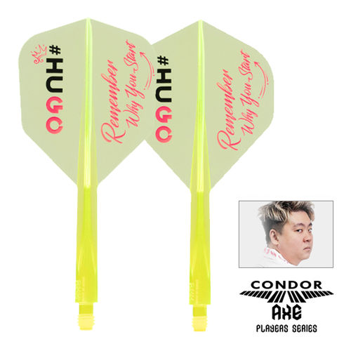 CONDOR AXE HUGO梁文洛限量款神鹰大方形加硬小方形一体飞镖翼
