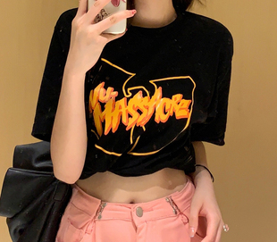 挺哏儿商店wutang clan method man武当T恤 BBOY说唱复古MF DOOM