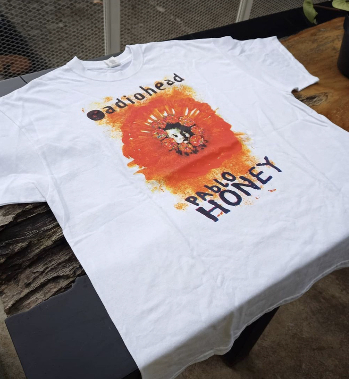 Radiohead Pablo Honey 摇滚乐队t恤oasis绿洲blur枪花ACDC皇后