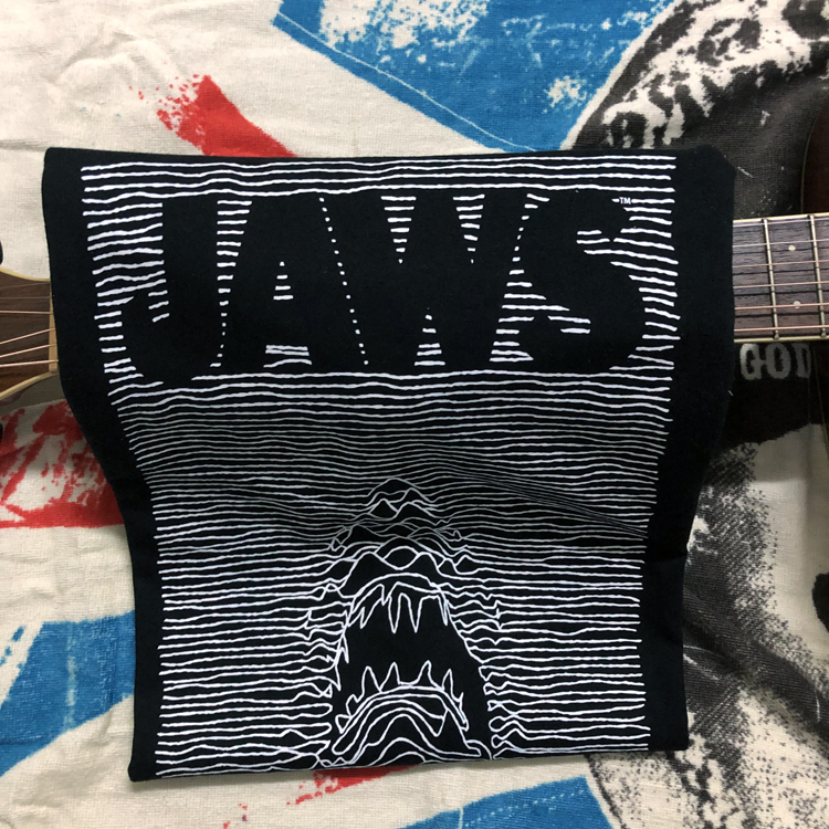 大白鲨JAWS挺哏儿商店T恤