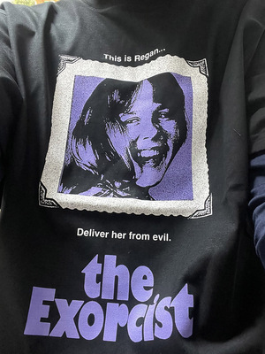 挺哏儿商店T恤Exorcist招魂潜伏