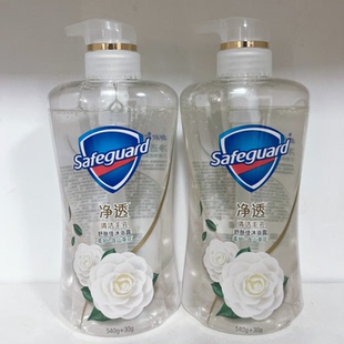 舒肤佳净透啫喱沐浴露山茶花持久留香沐浴乳570g家庭大瓶装 滋润