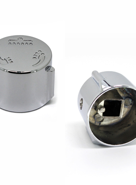 方形孔三档转换开关把手切换手柄阀芯淋浴混水龙头花洒分水器配件