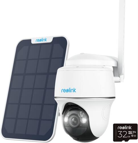 代购REOLINK摄像头户外Go PT Plus+Solar Panel