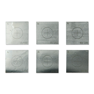 磁粉探伤品质A1磁粉标准灵敏度试片/磁粉探伤试片/磁粉探伤对比块
