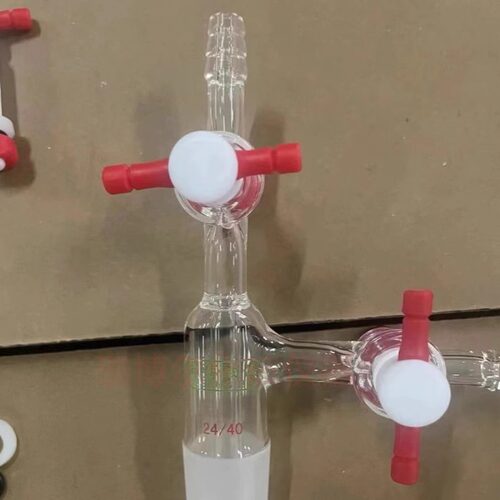 抽气接头双四氟活塞弯接管塞