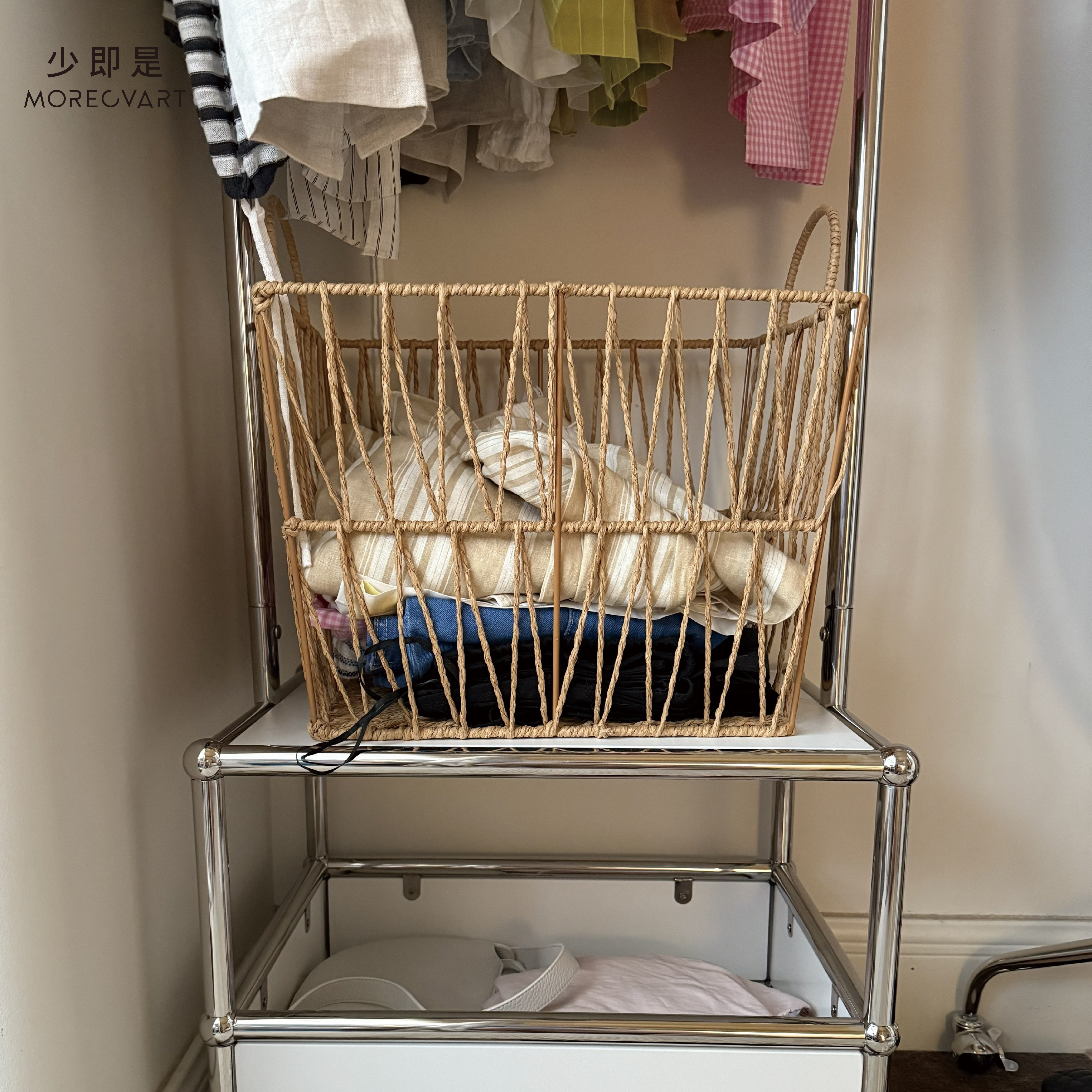 少即是杂物收纳筐手提脏衣篮